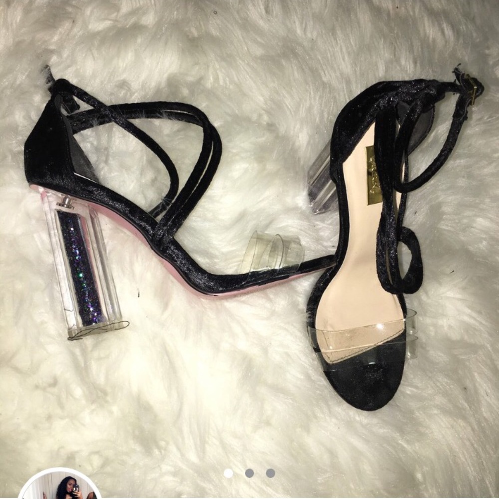 Strappy heels